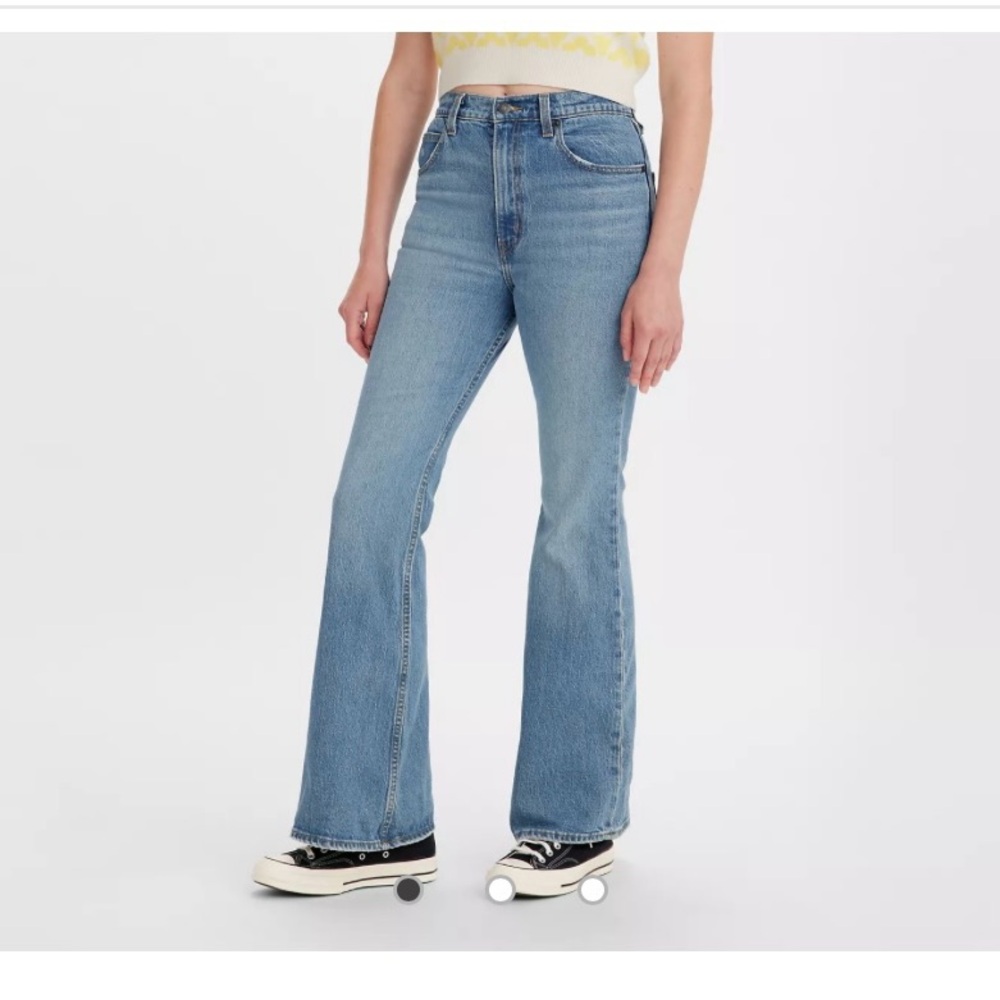 Levis 70s flare jeans